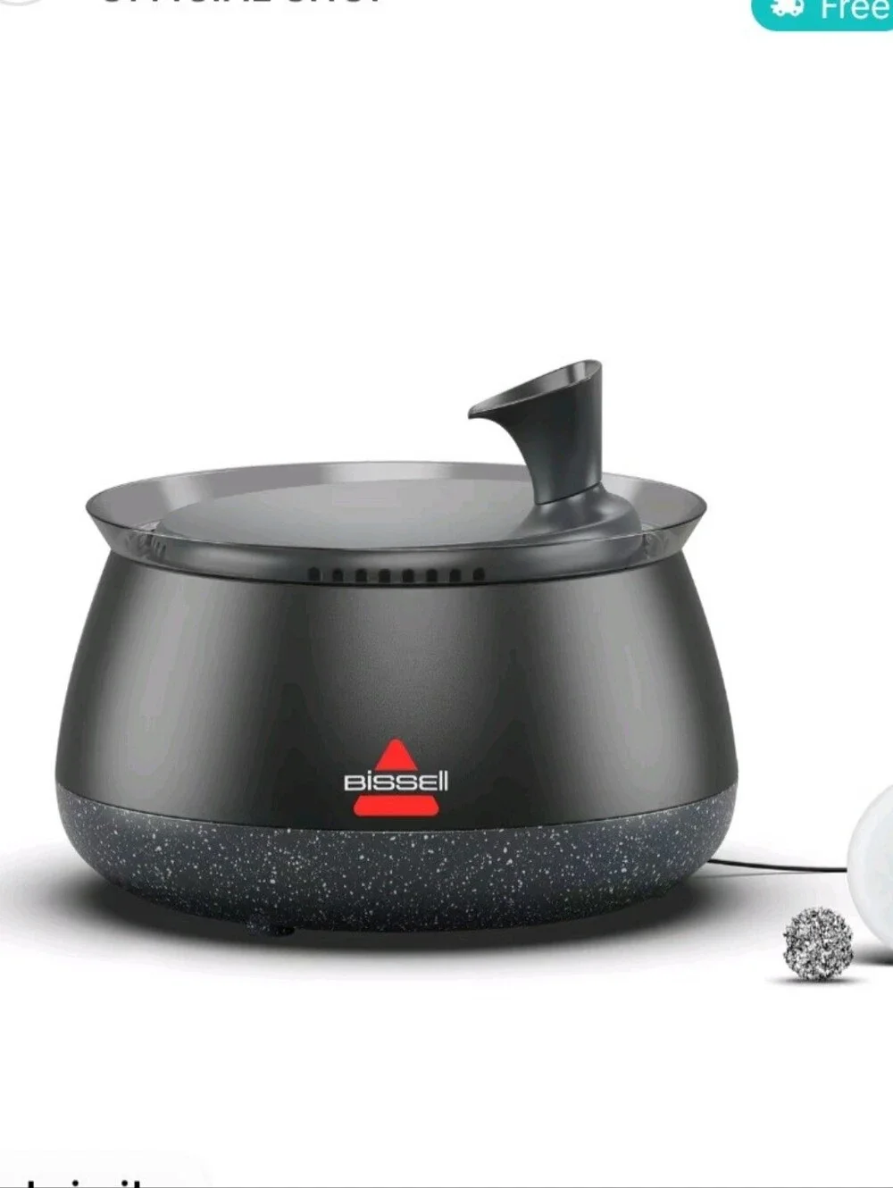 Bissell Black Automatic Cat Water Fountain